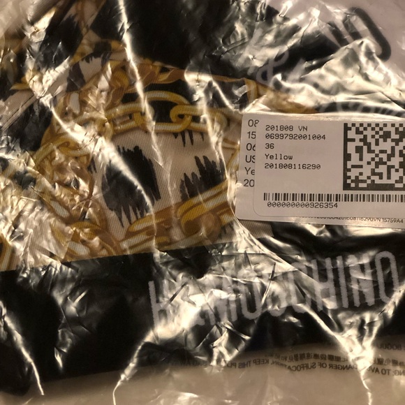 MOSCHINOXHM FIBER BRA AND BIKINI SET SIZE 4 - Picture 5 of 5